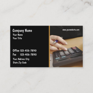 Accountant Business Cards