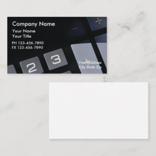 Accountant Business Cards