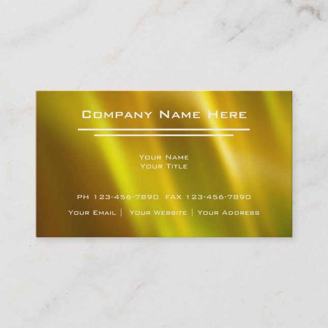Accountant Business Cards (Front)