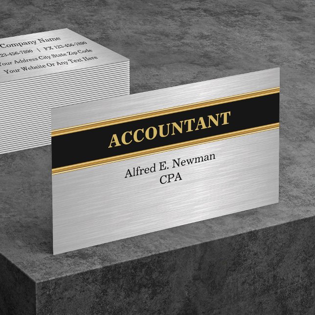 Accountant Business Cards (Creator Uploaded)