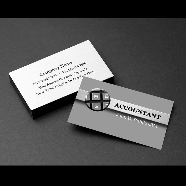 Accountant Business Cards (Creator Uploaded)