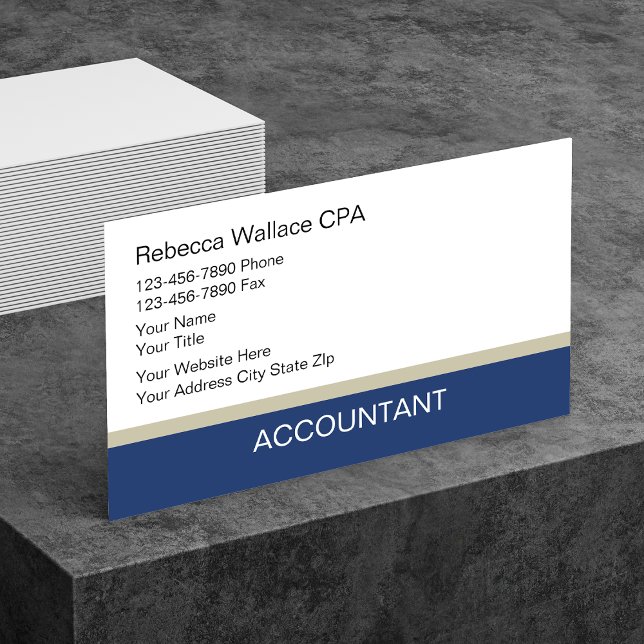 Accountant Business Cards (Creator Uploaded)
