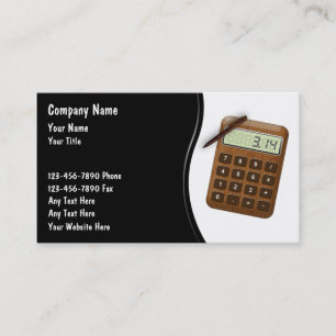 Accountant Business Cards