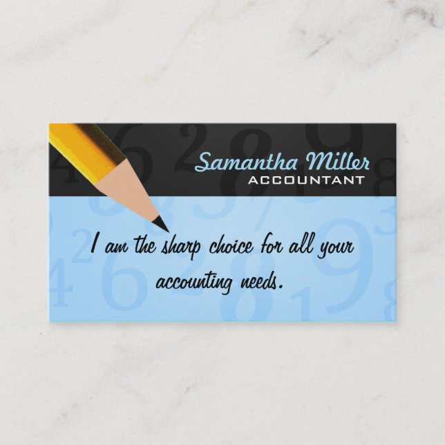 Accountant Business Cards (Front)