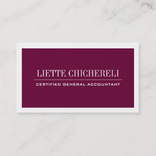 Accountant Business Cards