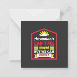 Accountant Can Fix It Card