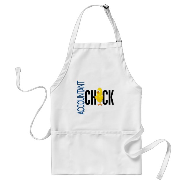 Accountant Chick Standard Apron (Front)
