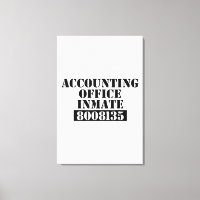 Accountant Costume Accounting Office Inmate