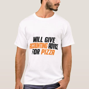 Accountant CPA, Funny Will Give Accounting Advice T-Shirt