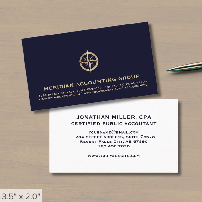  Accountant CPA Professional Business Card (Creator Uploaded)