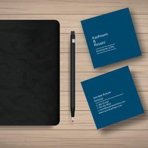 Accountant CPA Simple Professional Business Card