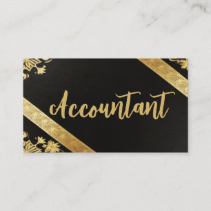 Accountant Elegant Business Card