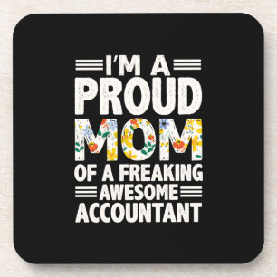 Accountant Gift A Freaking Awesome Accountant Coaster
