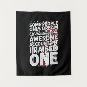 Accountant Gift   An Awesome Accountant Tapestry