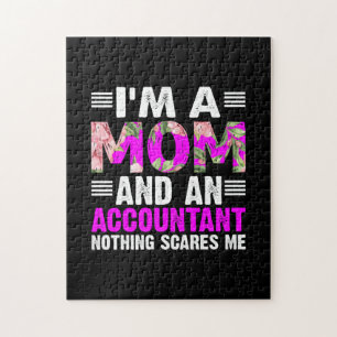 Accountant Gift   I Am A Mum And An Accountant Jigsaw Puzzle