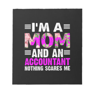 Accountant Gift I Am A Mum And An Accountant Notepad