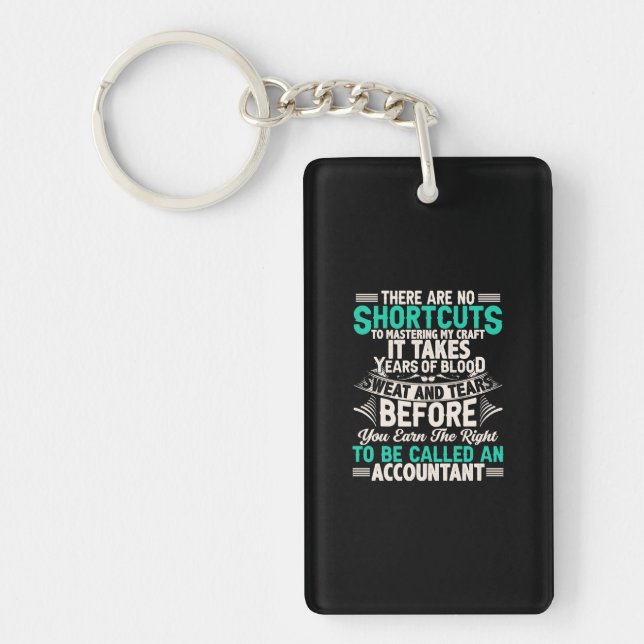Accountant Gift | To Be Called An Accountant Key Ring (Front)
