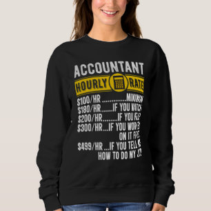 Accountant Gifts Crunching Numbers Is My Cardio Ac Sweatshirt