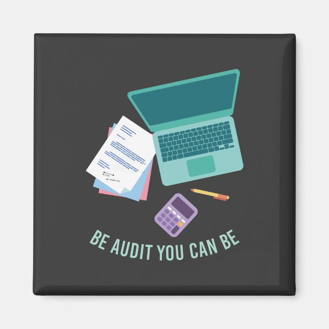 Accountant Gifts Magnet (Front)