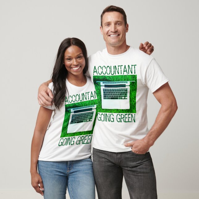 "Accountant Going Green" T-Shirt (Unisex)