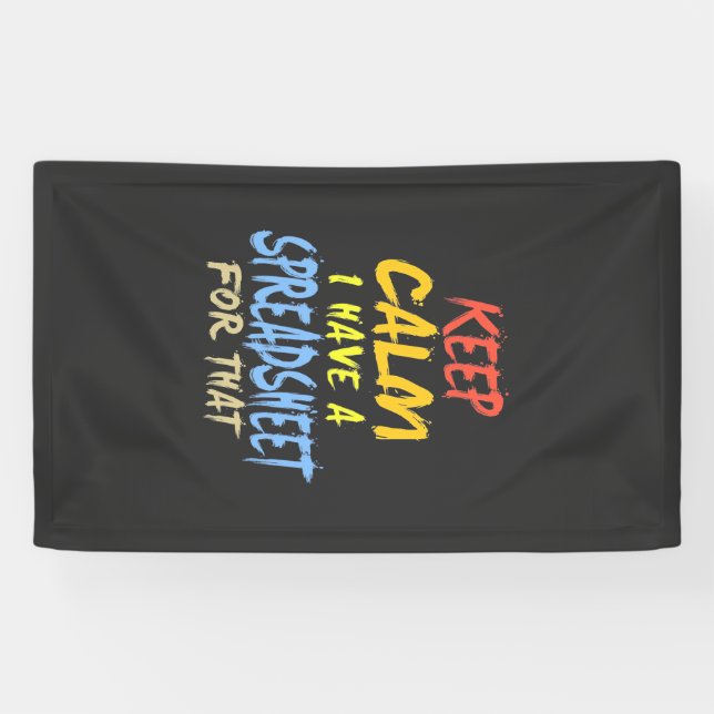 Accountant Have A Spreadsheet For That Banner (Horizontal)