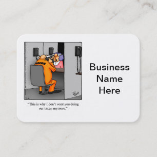 Accountant Humor Business Cards