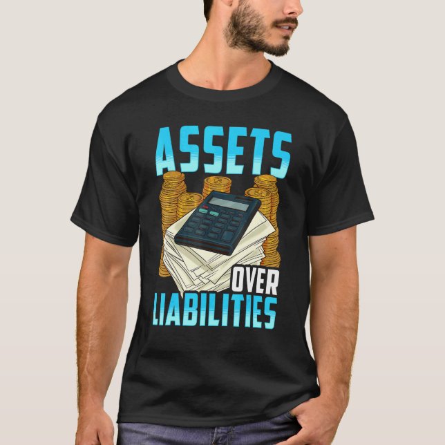Accountant Inspired Cpa Related Assets Design 9 T-Shirt (Front)