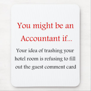 Accountant Mouse pad