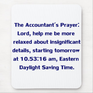 Accountant Mouse pad