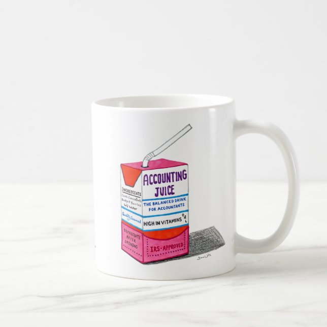 Accountant Mug Gift for Accounting Coworker (Right)
