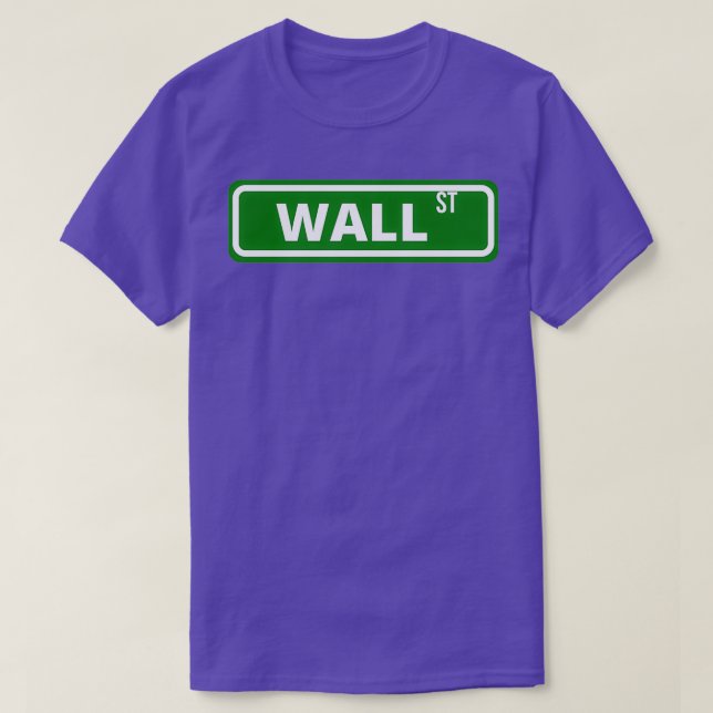 Accountant New York Wall Street T-Shirt (Design Front)