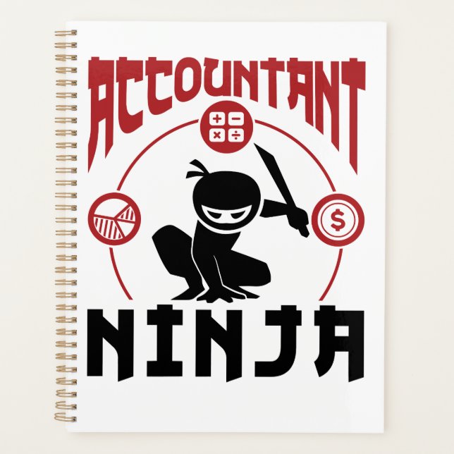 Accountant Ninja Accounting CPA Planner (Front)