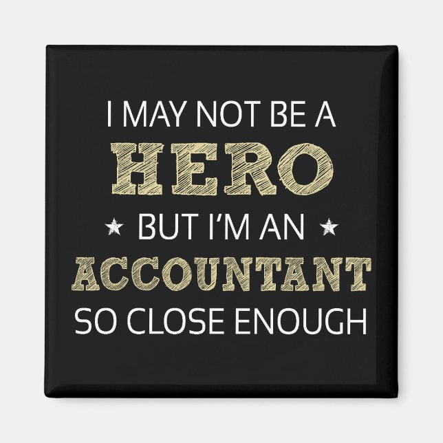 Accountant Novelty Magnet (Front)