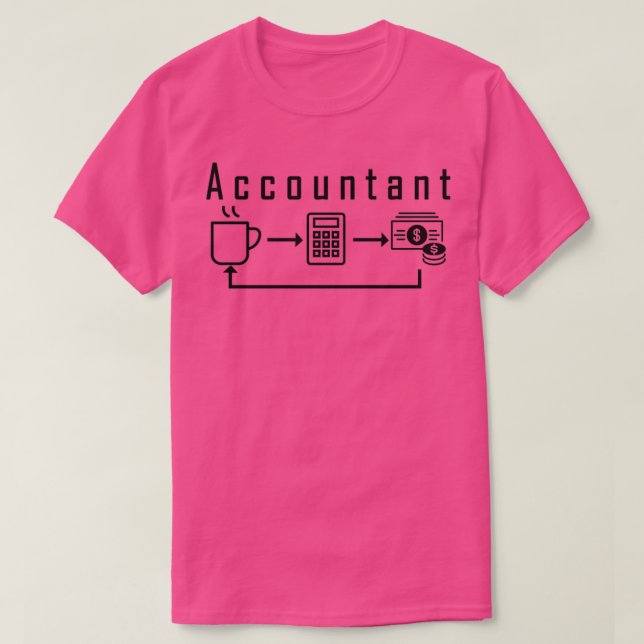 Accountant PROFESSION DESIGN 2 T-Shirt (Design Front)