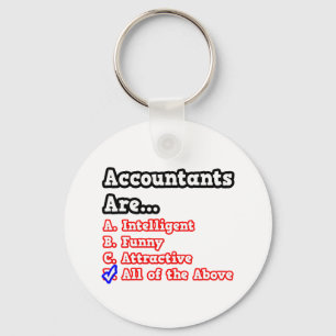 Accountant Quiz...Joke Key Ring