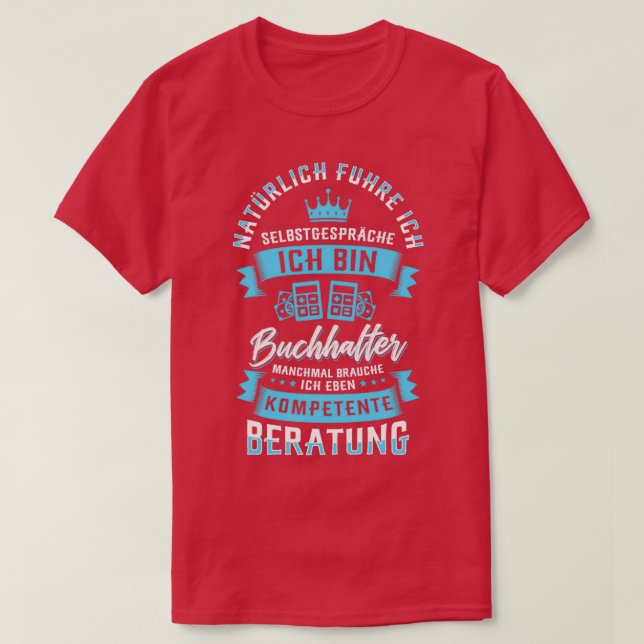 Accountant Saying T-Shirt (Design Front)