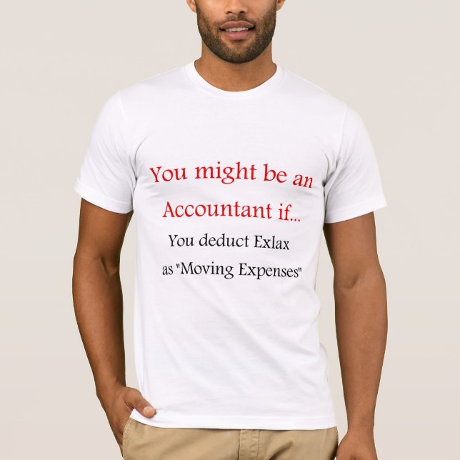 Accountant T-shirt (Front)
