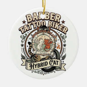 Accountant Tax Season Cat Accountant Tax Season Ca Ceramic Tree Decoration