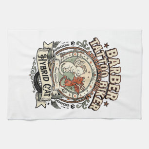 Accountant Tax Season Cat Accountant Tax Season Ca Tea Towel