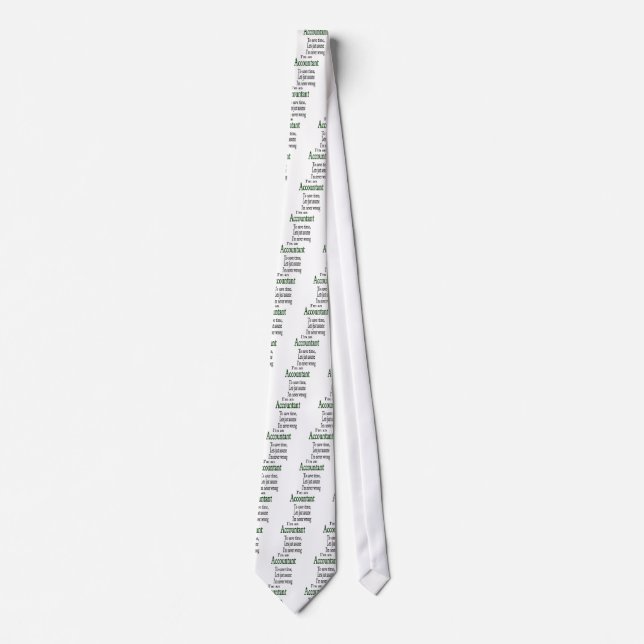 ACCOUNTANT TIE (Front)