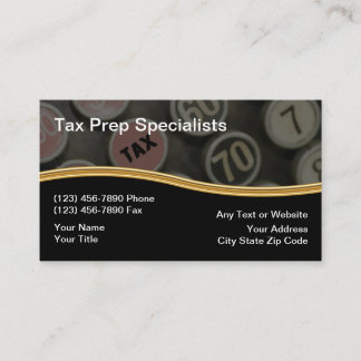 Accountant Unique Modern Business Cards