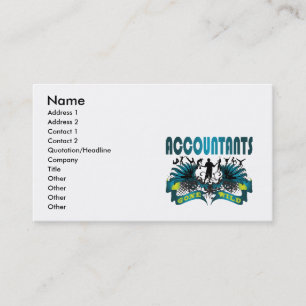 Accountants Gone Wild Business Card