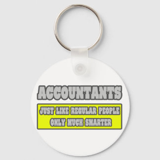 Accountants...Much Smarter Key Ring
