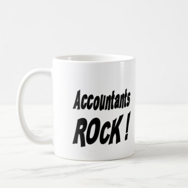 Accountants Rock! Mug (Left)