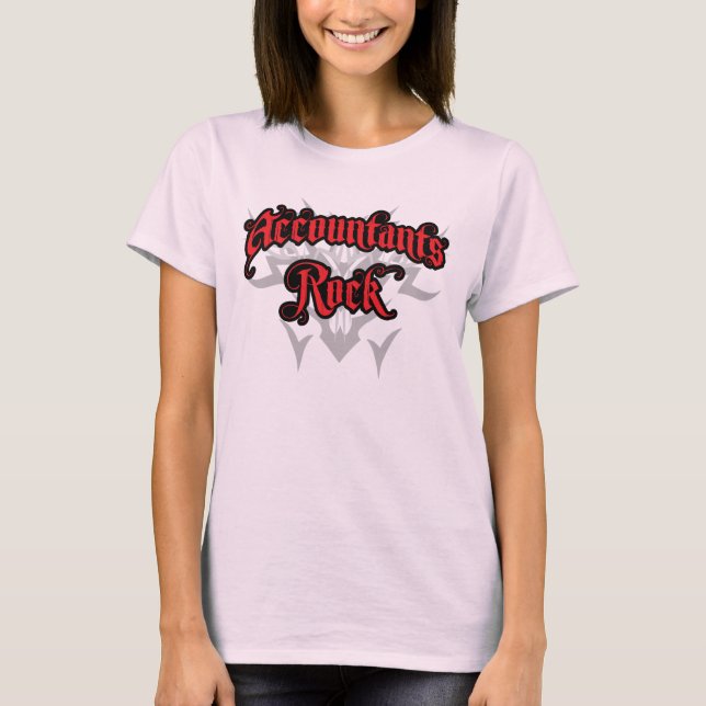 Accountants Rock T-Shirt (Front)