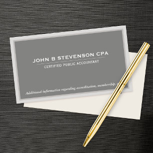 Accounting  Business Card