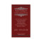 Accounting Business Card -  Victorian Monogram