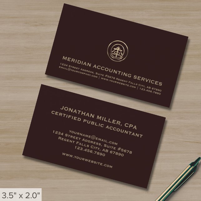 Accounting Business Cards (Creator Uploaded)