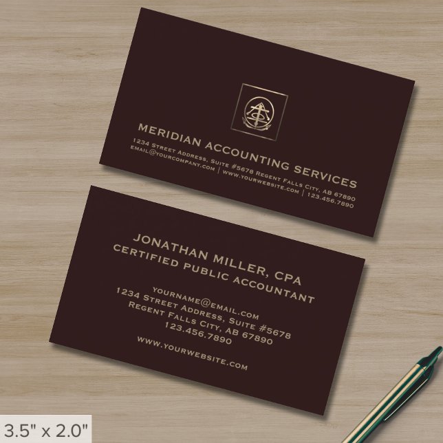 Accounting Business Cards (Creator Uploaded)