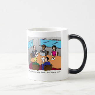 Accounting Cartoon Morphing Mug